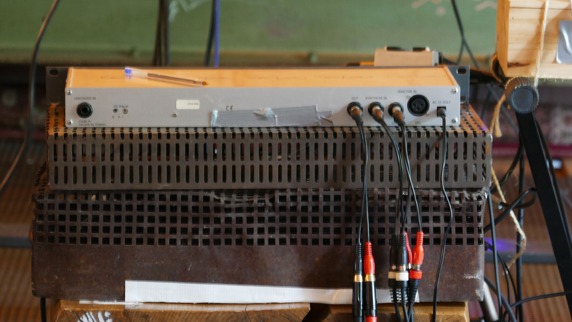 2025-06-24 Spieluhren-Quartett mit Tonband, Vocoder und Fieldrecording (soundcheck 1)